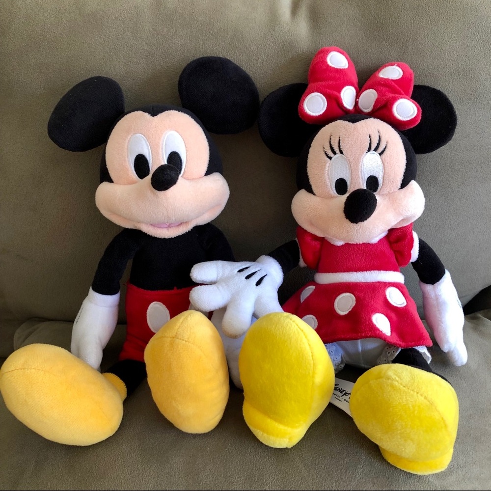 Mickey and Minnie Mouse Plush